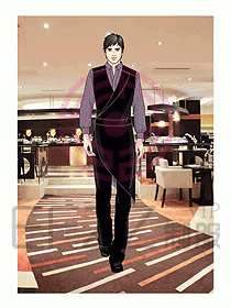 酒店西餐服務(wù)生制服552