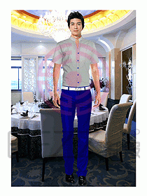 酒店西餐服務生制服563