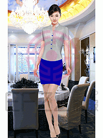 酒店西餐服務(wù)生制服562