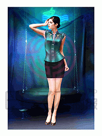 夜總會服務(wù)生制服161