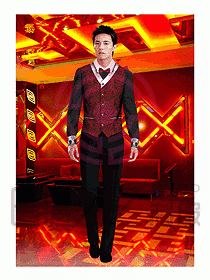 夜總會服務(wù)生制服180