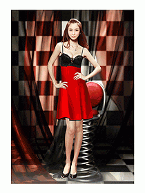 夜總會公主服334