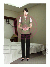 酒店客房服務(wù)員制服239