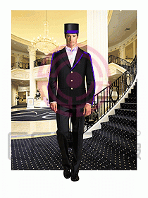 酒店門(mén)童行李生制服558