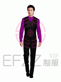 酒店西餐服務(wù)員制服579
