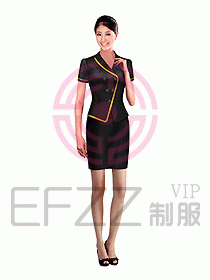 酒店前臺(tái)服務(wù)員制服364