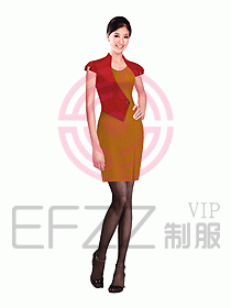 酒店前臺服務(wù)員制服380