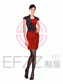 酒店前臺(tái)服務(wù)員制服385