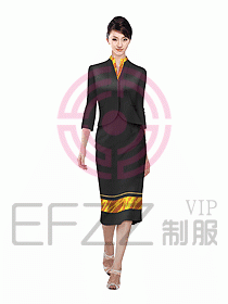 水療會(huì)所咨客制服173