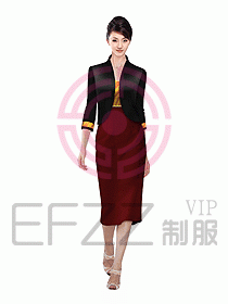 會所總臺接待制服148