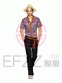 會(huì)所總臺(tái)接待制服153