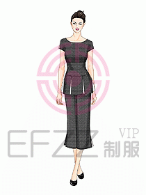 水療會(huì)所服務(wù)員制服224