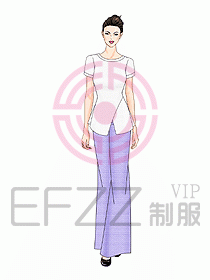 水療會(huì)所服務(wù)員制服228