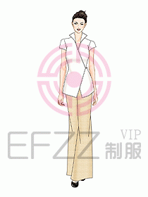 水療會所服務(wù)員制服229