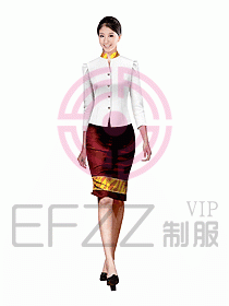 水療會所服務(wù)員制服232