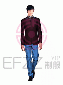 水療會(huì)所服務(wù)員制服242