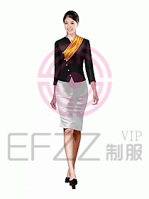 水療會(huì)所服務(wù)員制服251