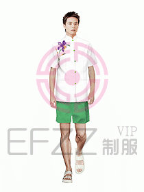 按摩技師服設(shè)計(jì)圖692