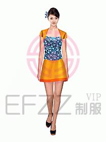 按摩技師服設(shè)計(jì)圖693