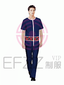 按摩技師服設(shè)計(jì)圖696