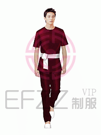 按摩技師服設(shè)計(jì)圖697