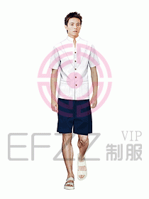 按摩技師服設(shè)計(jì)圖701