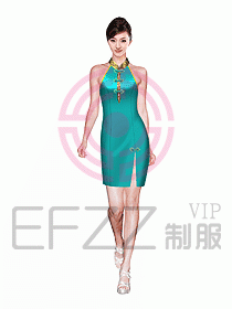 按摩技師服設(shè)計(jì)圖704