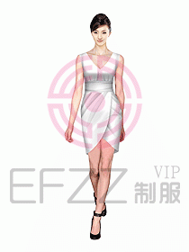 按摩技師服設(shè)計圖708