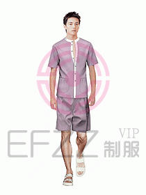 按摩技師服設(shè)計圖709