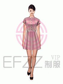 水療會(huì)所服務(wù)員制服258