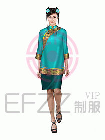 水療會所服務(wù)員制服259