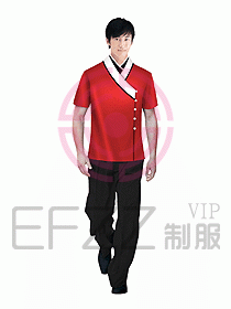 水療會所服務(wù)員制服261