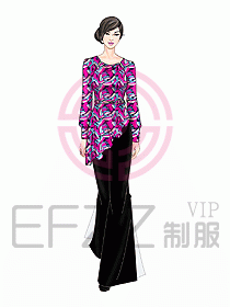 酒店西餐領班制服040