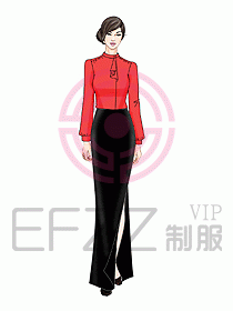 酒店西餐領班制服044