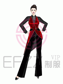 酒店西餐領(lǐng)班制服053