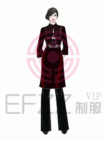 酒店中餐傳菜員制服093