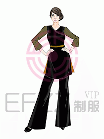 酒店中餐傳菜員制服100