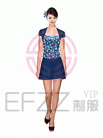 桑拿按摩技師服裝719