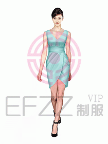 桑拿按摩技師服裝734