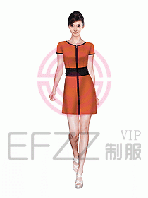 桑拿按摩技師服裝751