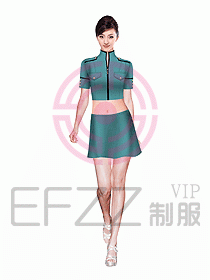 桑拿按摩技師服裝756