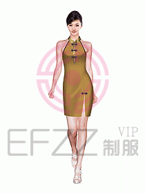 桑拿按摩技師服裝762