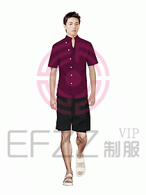 桑拿按摩技師服裝763