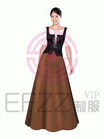 桑拿水療會所咨客制服222