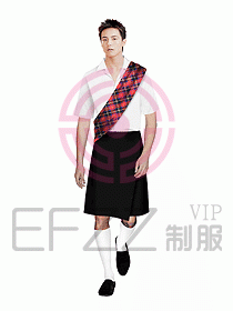 桑拿水療會所咨客制服224