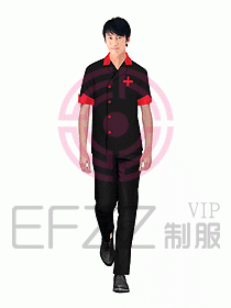 桑拿水療會(huì)所咨客制服236