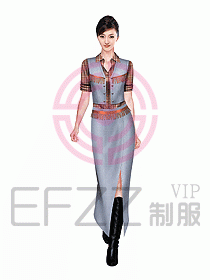 桑拿水療會(huì)所咨客制服253