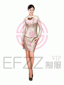珠寶化妝品營業(yè)員制服827
