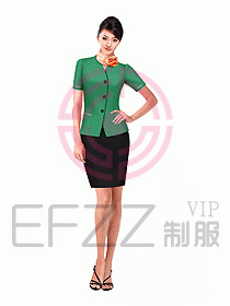 女職業(yè)裝短袖襯衫設(shè)計圖165