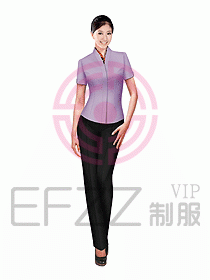 女職業(yè)裝短袖襯衫設(shè)計(jì)圖167